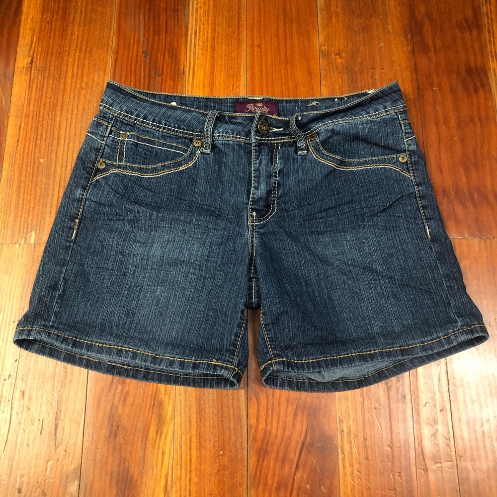 Royalty denim shorts by YMI